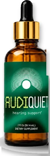 AudiQuiet single bottle of hearing support drops, 2 fl oz